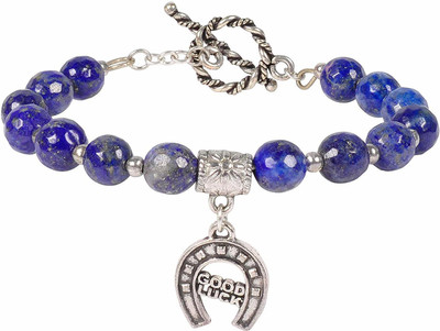Edmiria Stone, Crystal Beads Charm Bracelet