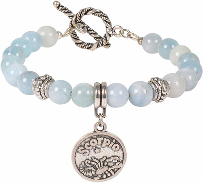Edmiria Stone, Crystal Beads Charm Bracelet