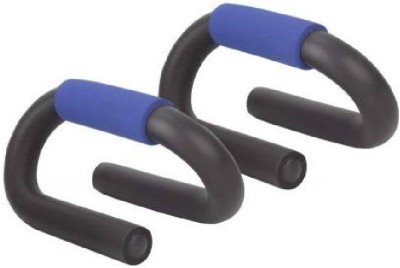 VATSMART S SHAPE BAR PUSH UP BAR FOR HOME AND GYM Push-up Bar(Black, Blue)