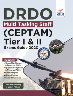 Drdo Multi Tasking Staff (Ceptam) Tier I & II Exam Guide 2020(English, Paperback, unknown)
