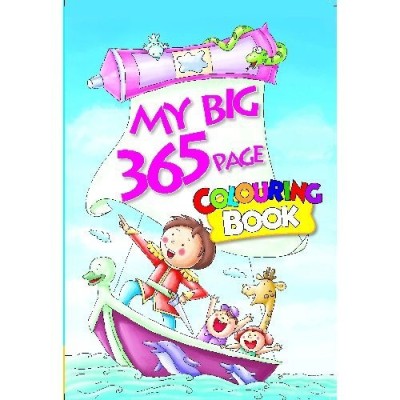 My Big 365 Page Colouring Book(English, Paperback, B Jain Publishers)