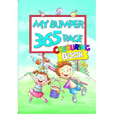My Bumper 365 Page Colouring Book(English, Paperback, B Jain Publishers)