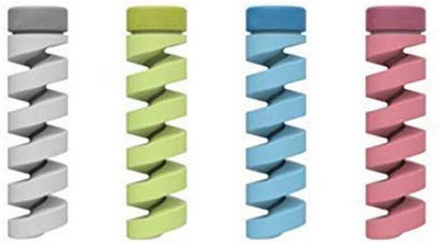 Ghanta Walaj DD-CP-101wire spring protector cable protector Cable Protector(Multicolor)