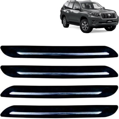 VOCADO Silicone Car Bumper Guard(Black, Pack of 4, Toyota, Prado)