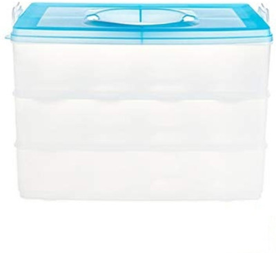 MOHAK Plastic Egg Container  - 6 dozen(Blue)