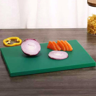swift international Professional Kitchen Cutting Board Plastic Cutting Board(Green Pack of 1 Dishwasher Safe)