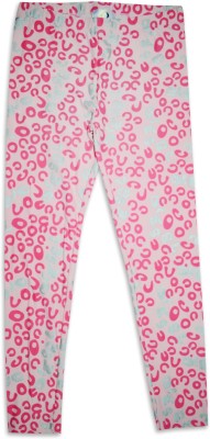 Colours of Cotton Indi Legging For Girls(Pink Pack of 1)