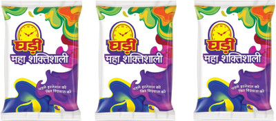 Ghadi Detergent Powder, 1Kg (PACK OF 3) Detergent Powder(3)