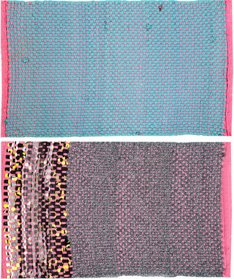 KUBER INDUSTRIES Cotton Door Mat(Multicolor, Free, Pack of 2)