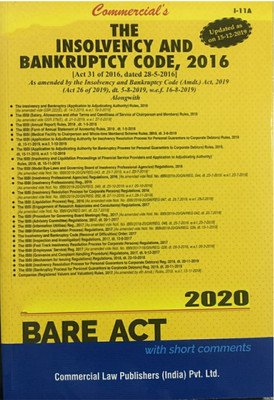 Commercial's The Insolvency And Bankruptcy Code, 2016(Paperback, Commercial)