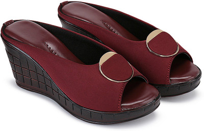 Arihant Women Heels(Maroon , 6)