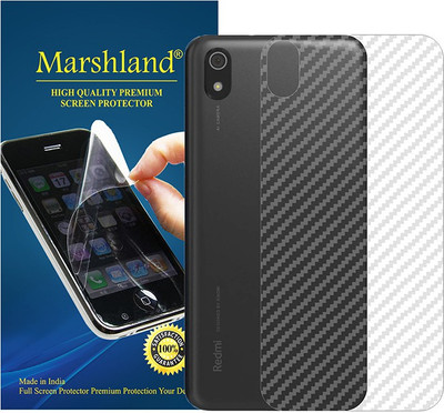 MARSHLAND Back Screen Guard for REDMI 7A carbon(Pack of 1)