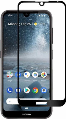 MOBIRUSH Edge To Edge Tempered Glass for Nokia 2.2(Pack of 1)