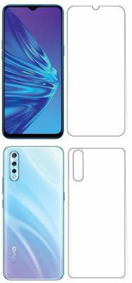 PR SMART Front and Back Tempered Glass for Vivo Z1x(Pack of 2)