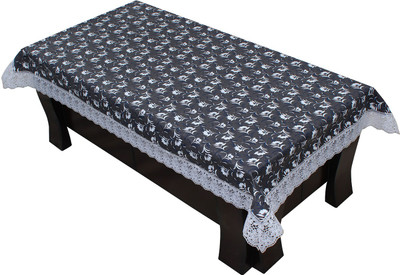 LITHARA Printed 4 Seater Table Cover(Printed, PVC)