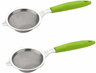 VNS Premium Quality Tea and Coffee Strainer Filter With Stainless Steel Mesh Tea Strainer(Pack of 2)