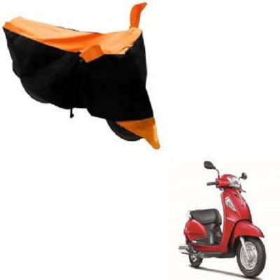 Shree ji traders Two Wheeler Cover for Suzuki(Access SE, Orange, Black)