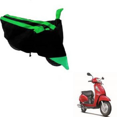 Shree ji traders Two Wheeler Cover for Suzuki(Access SE, Green, Black)