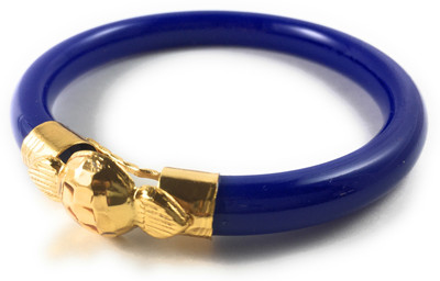 Golden Floret Plastic Gold-plated Bangle