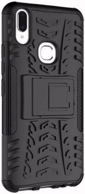 Techforce Bumper Case for Vivo Y12, Vivo y15(Black, Pack of: 1)