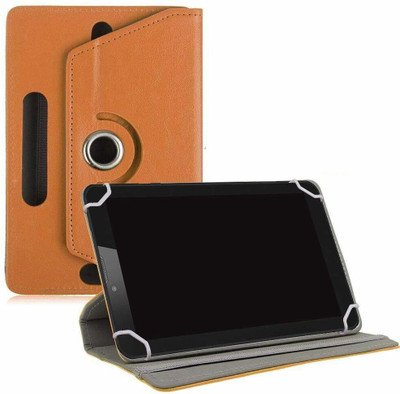TGK Book Cover for XOLO QC800 Tablet 8 inch(Orange, Cases with Holder)