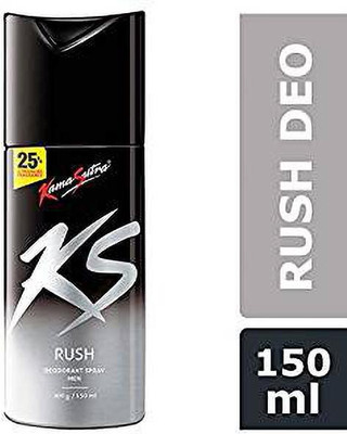 Kamasutra RUSH_150ML Body Spray  -  For Men(150 ml)