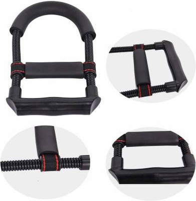 keycraze power Wrist Arm Strength Forearm Wrist Exerciser Hand Grip/Fitness Grip(Black)