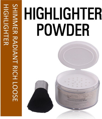 THTC Face and Body Glitter silver shine Multi use Highlighter(SILVER)