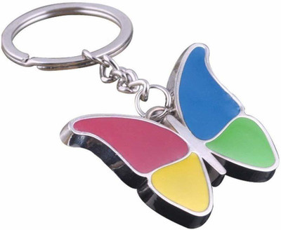 BORING Colorful Butterfly Keychain Key Chain