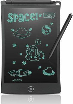 Khodiyar Writing & Drawing Tablet 8.5 Inch with Smart Writing Stylus for Kids and Office Use/Tablet Drawing Memo Board(Black)