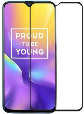 BeeVault Edge To Edge Tempered Glass for Realme U1(Pack of 1)