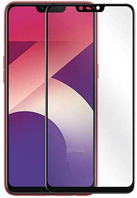 BeeVault Edge To Edge Tempered Glass for Oppo A3s(Pack of 1)