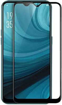 BeeVault Edge To Edge Tempered Glass for Oppo A5S(Pack of 1)