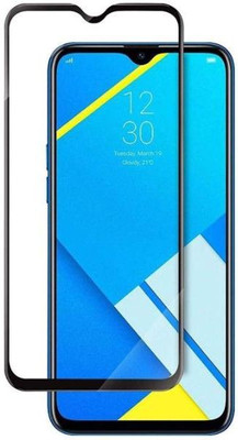 BeeVault Edge To Edge Tempered Glass for Realme C2(Pack of 1)
