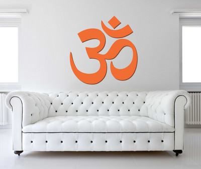 Wallzone 50 cm OM Removable Sticker(Pack of 1)