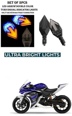 PRTEK Front, Rear LED Indicator Light for Yamaha YZF(Yellow, Blue)