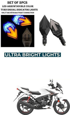 PRTEK Front, Rear LED Indicator Light for Hero Ignitor(Yellow, Blue)