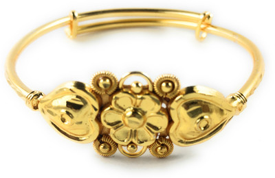 Golden Floret Metal Gold-plated Bracelet