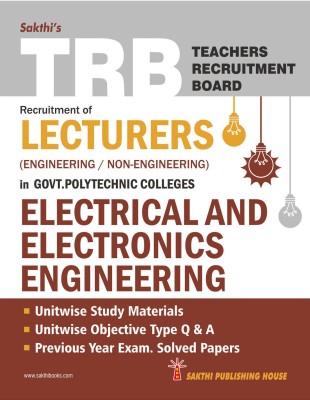 Trb Lecturers Electrical and Electronics Engineering (Govt Polytechnic Colleges)(English, Paperback, unknown)