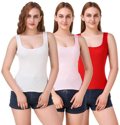 ZOLDY Women Camisole(Pack of 3)