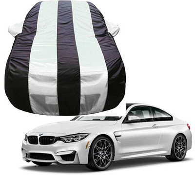 Flipkart SmartBuy Car Cover For BMW M4 (With Mirror Pockets)(Silver, Black, For 2018 Models)
