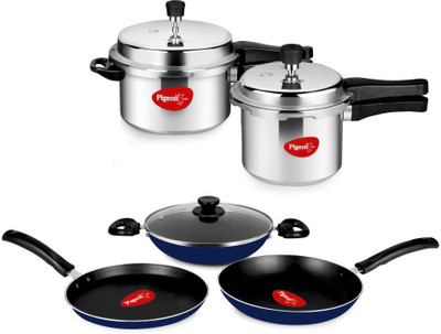 Pigeon Cookware Set  (Aluminium, 1 - Piece)