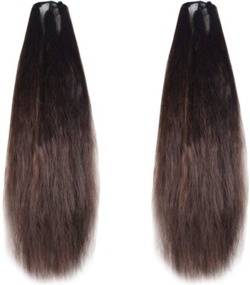 VinshBond Set of 2, 42Inchs Brown  Parandi Choti  Extension For Womens/Girls Hair Extension