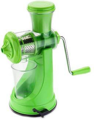 NGOR Plastic Fruit & Vegetable Hand Juicer With Steel Blade Hand Juicer(Green)