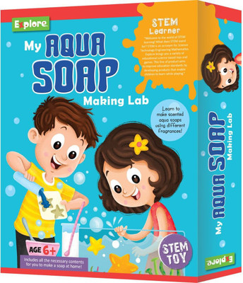 explore.. | STEM Learner | My Aqua Soap Making Lab(Multicolor)