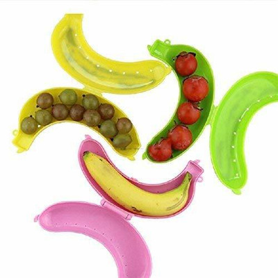 DOVEAZ BANANA CASE 3 Containers Lunch Box(100 ml)
