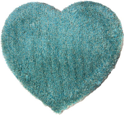 KALYAN GLOBAL Polyester Door Mat(Light Blue, Medium)