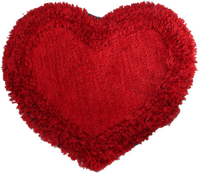 KALYAN GLOBAL Polyester Door Mat(Red, Medium)