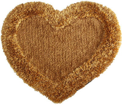KALYAN GLOBAL Polyester Door Mat(Gold, Medium)