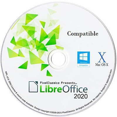 COMPATIBLE Libre Office 2016 2020 Home - Student Professional & Business With Microsoft Office - DVD CD Software for PC Windows 10 8.1 8 7 Vista XP 32 & 64 Bit, Mac OS X and Linux(Na Year) COMPATIBLE Libre Office 2016 2020 Home - Student Professional & Business With Microsoft Office - DVD CD Software for PC Windows 10 8.1 8 7 Vista XP 32 & 64 Bit, Mac OS X and Linux(Na Year)
